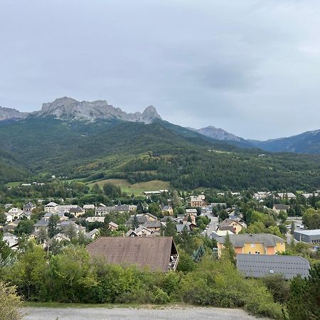 Terrasse Adroit T2 Barcelonnette - Wi-Fi Gratuit - 7 Couchages Daire Dış mekan fotoğraf